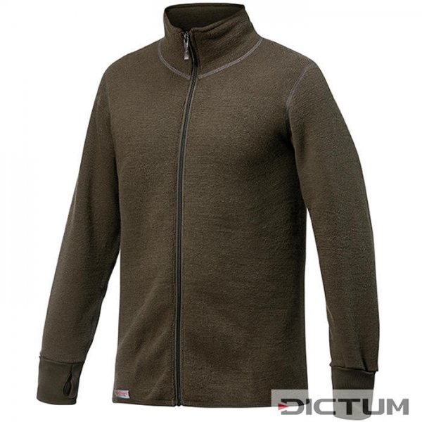 Woolpower Cardigan, Green, 600 g/m², Size XS