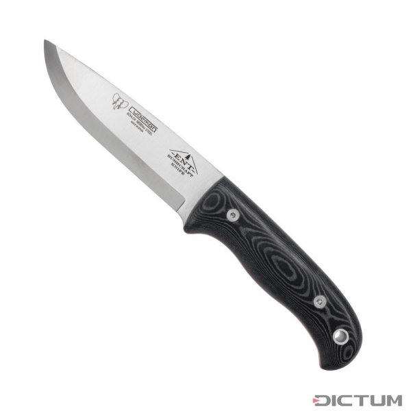 Cudeman »ENT Bushcraft« Outdoor Knife, Micarta