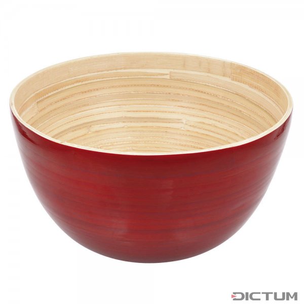 Bamboo Bowl Large, Red
