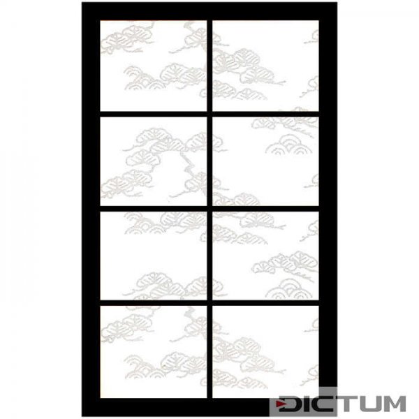 Papier Shoji » Shoji Gami «, décor feuilles