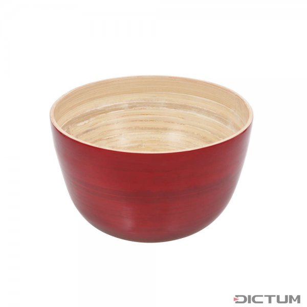 Bamboo Bowl Medium, Red