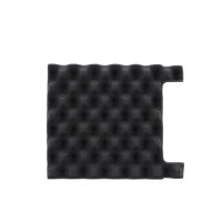 Gąbka z wypustkami 25 mm, Gąbka z wypustkami 25 mm, do kufra o wymiarach wewnętrznych 147 x 150 mm