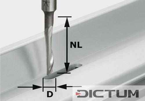 Festool Фреза для обработки алюминиевых сплавов HS S8 D5/NL23