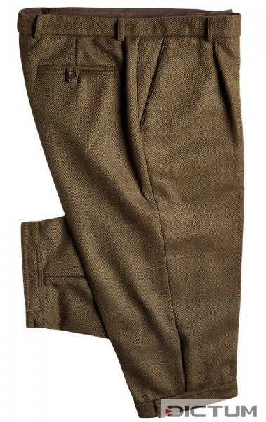 Pantalones por la rodilla para hombre Chrysalis, tweed, talla 48