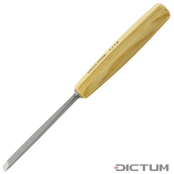 Pfeil Carving Tool, Chisel, Double Bevel, Sweep 1 / 2 mm