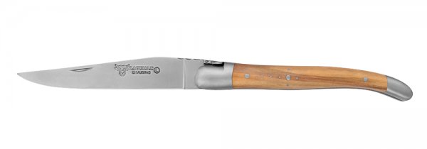 Laguiole Folding Knife, Small, Olive Wood