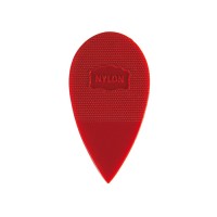 Herdim Nylon-Plektra, Herdim Nylon-Plektra, Tropfenform klein, 100 Stück, mittel