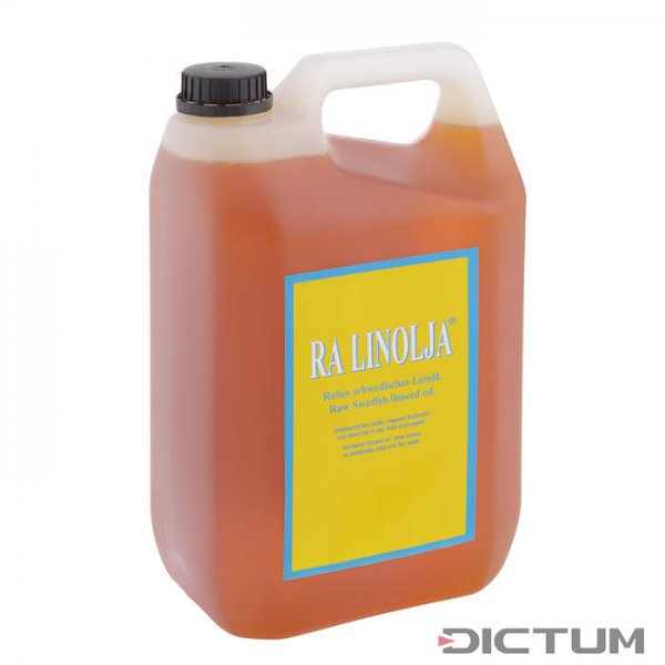 Ra Linolja 有机瑞典亚麻籽油，原味，5升。