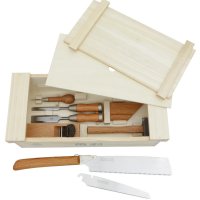 Japanese Tool Box, Equipped, 10-Piece Set