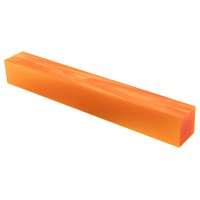 Carrelet pour stylos, en acrylique, orange perle