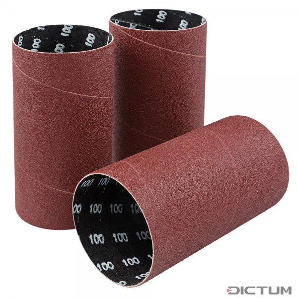 Sanding Cloth Sleeves Ø 41.8 mm (1-¾”) x 140 mm, Grit 80