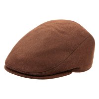 Czapka loden, brązowa, Czapka loden, brązowa, rozmiar 62