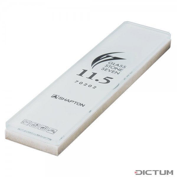 Shapton »Seven« HR Glass Stone Sharpening Stone, Grit 1000 (11.5 Microns)
