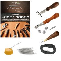 DICTUM Leather Sewing Starter Set, 7-Piece Set