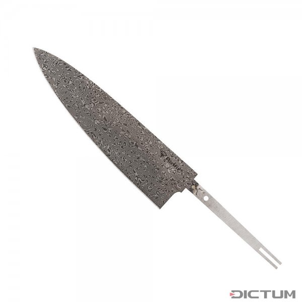 Hoja para cuchillo de cocinero Raffir »Small Chef«, damasco, 110 capas