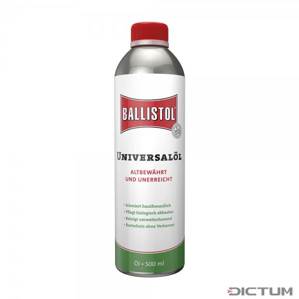 Ballistol Universal Oil, skladovací plechovka, 500 ml