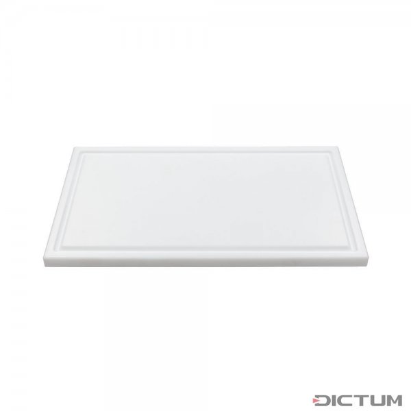 Professional Cutting Board with Sap Groove and Rubber Feet, 500 × 300 × 30 mm