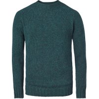 Men’s Crew Neck Sweater, Men’s Crew Neck Sweater, Superfine, Dark Blue, Size L