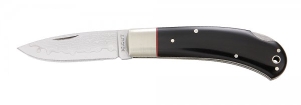 Складной нож Hiro Suminagashi, черная микарта