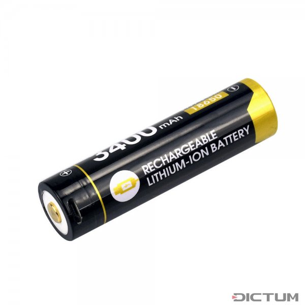 SPERAS R34 Li-Ion Battery 18650, 3400 mAh, Micro-USB