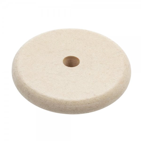 DICTUM Felt Polishing Discs Ø 85/12, Radius 6 mm