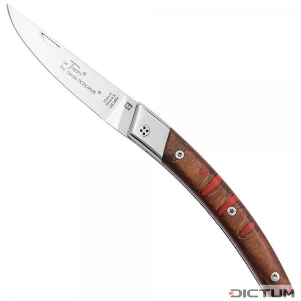 Cuchillo plegable Le Thiers RLT, Banksia, rojo
