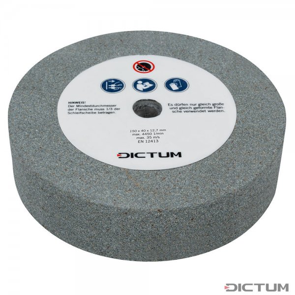 Silicon Carbide Grinding Wheel, 150 x 40 x 12.7 mm, 80 Grit