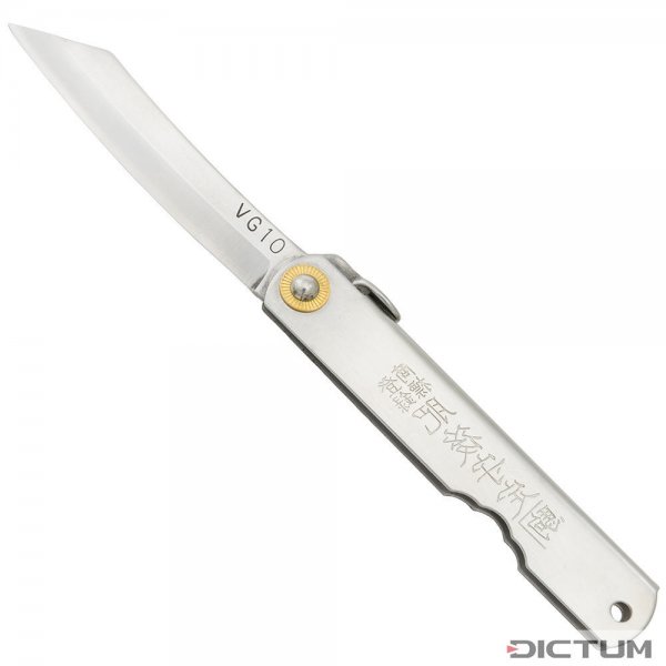 Higonokami VG-10, acero inoxidable, grande