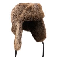 Czapka futrzana, nutria, Czapka futrzana, nutria, naturalna, rozmiar 61