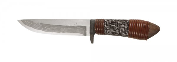 Cuchillo de caza Saji Tango Chirimen