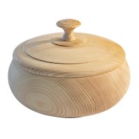 Gedrechselter Dufttopf in Gedrechselter Dufttopf in Miniaturausgabe