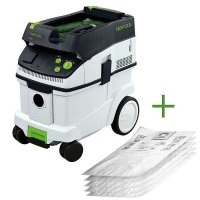 Festool Mobile Dust-extractor CLEANTEC CTM 36 E + 5 SELFCLEAN Filter Bags