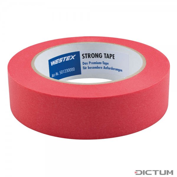 Taśma Washi-Tape »Strong Tape«, czerwona, 19 mm