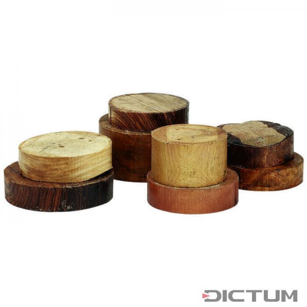 Assortimento di legno per tornitura, 3 kg