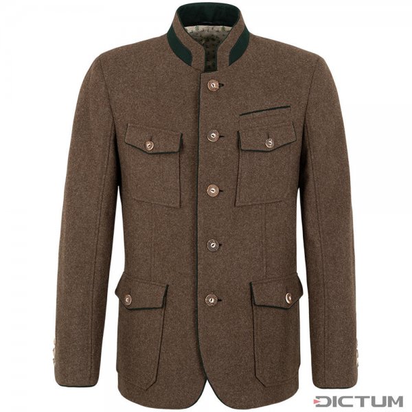 Habsburg »Adrian« Men’s Hunting Jacket, Loden, Mud/Dark Green, Size 50