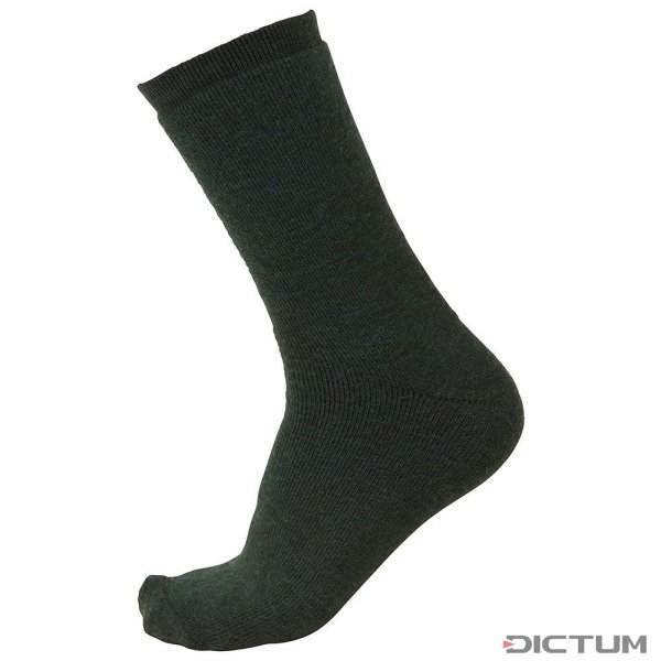 Woolpower Socken Classic, dunkelgrün, 400 g/m², Größe 36-39