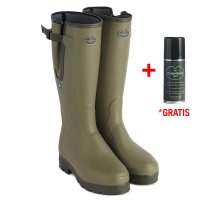 Le Chameau Vierzonord Plus Men s Rubber Boots Neoprene Vert Vierzon Size 40 Dictum