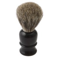Shaving Brush Thiers-Issard, Badger Hair, Plastic Handle, Black