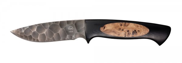 Cuchillo de caza AFK, inserto de madera