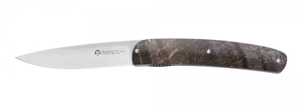 Maserin Gourmet Folding Knife, Burlwood Black