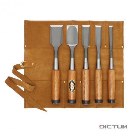 HSS Chisel for Carpenters, 5-Piece Set