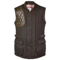 Heinz Bauer Men’s Profi Heinz Bauer Men’s Profi Skeet Shooting Vest, Loden and Leather, Size 52