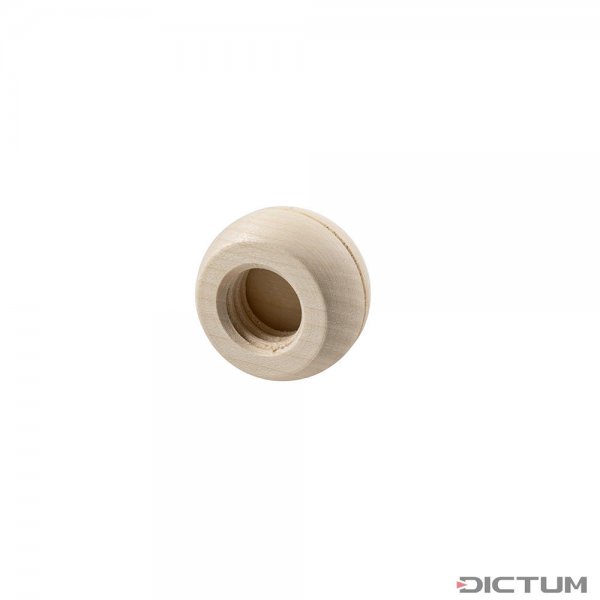 Ball Nut, Maple, Thread Ø 12.5 mm
