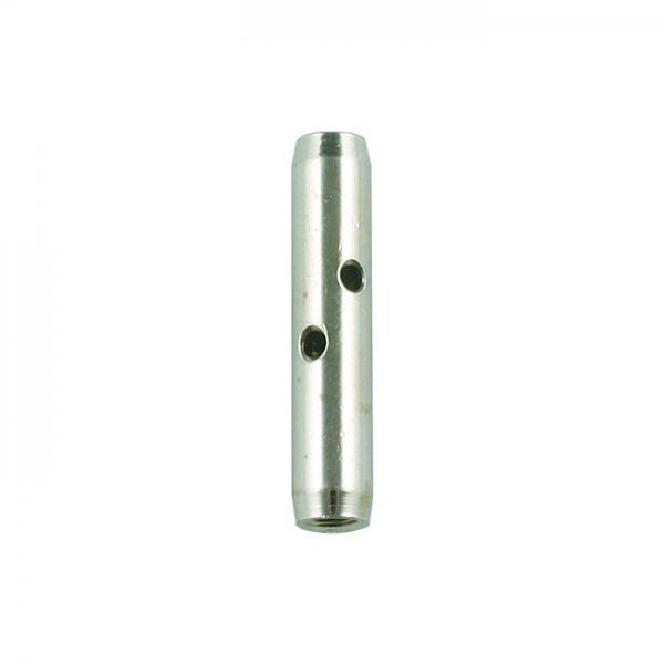 Chinrest Barrel, Nickel Plated Brass, Thread M3.5, Barrel 27 mm
