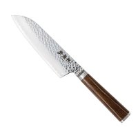 Универсальный нож Tanganryu Hocho, грецкий орех, Santoku