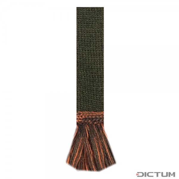 House of Cheviot Garter Ties, Spruce/Burnt Orange