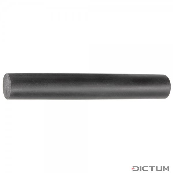 Buffalo Horn Roll, Ø 20 x 150 mm, Black
