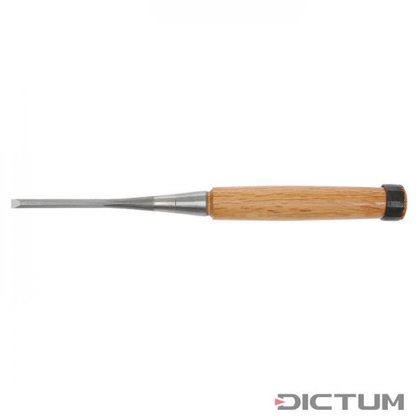 Ciseau à bois pour menuisier, acier rapide, largeur de lame 6 mm