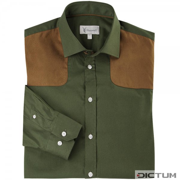 Hartwell koszula męska Adrian, zielona, Shooting, rozmiar XL