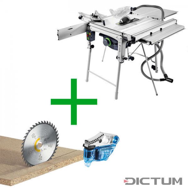 SPECIAL OFFER: Festool Bench Saw TKS 80 EBS, incl. Additional Blade+Cartridge